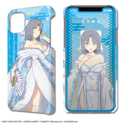 『閃乱忍忍忍者大戦ネプテューヌ -少女達の響艶-』デザジャケット iPhone 12 miniケース&保護シート デザイン07(雪泉)